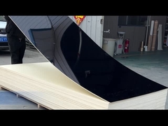 Mirror Hôtel lumineux de luxe PET panneau de mur décoratif en bambou charbon de bois placage