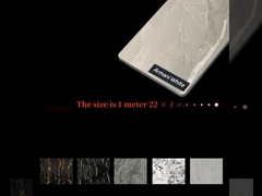 Panneaux de revêtement intérieur en PVC en fibre de bambou en bois intégré en placage en marbre en bambou en charbon de bois