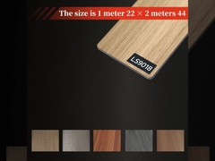 Fabrique directe couleurs et tailles personnalisées panneaux de placage en bois de grain de bambou charbon de bois