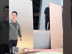 Panneau murale en bambou flexible