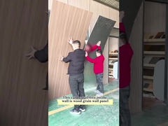 5 mm 8 mm Panneau mural en bois de grain de bois de placage de bambou de charbon de bois