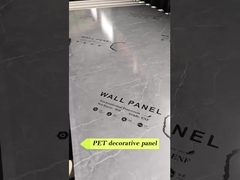 Panneaux muraux en PVC légers en marbre Installation facile et projets de maison bricolage