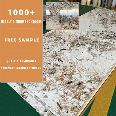 PET Marbled Fiber Flat Wall Panel Bamboo Charcoal Wood Acoustic Veneer Panels
