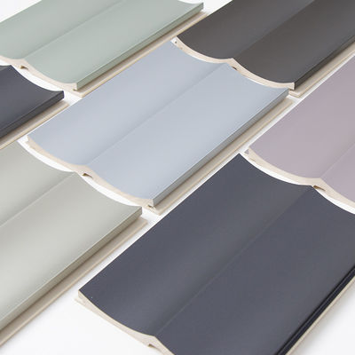 Home Interior Fluted Wall Panel WPC Wooden Wall Slat Panel Wall Panel Cladding