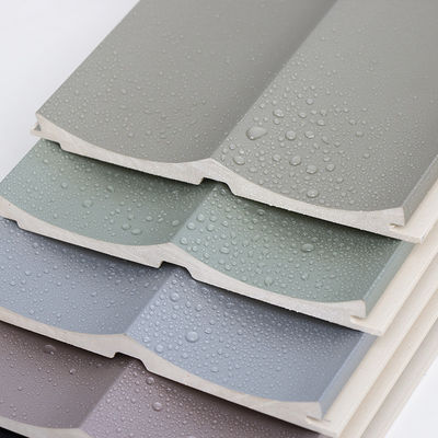 Home Interior Fluted Wall Panel WPC Wooden Wall Slat Panel Wall Panel Cladding