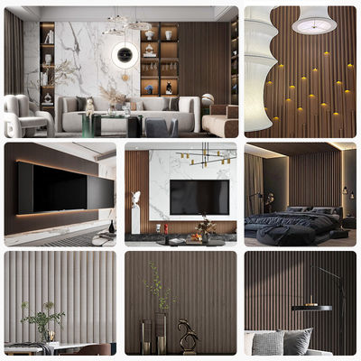 Modern Style PS Wall Panel Waterproof And Soundproof Hotel Interior Decoration