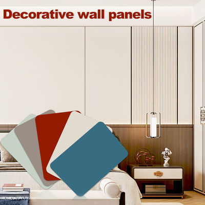 PET Bamboo Charcoal Wood Veneer Factory Wholesale 1220*2440*5/8mm For Restaurant Interior Decoration