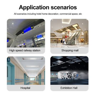 New Design 8mm Bamboo Charcoal Wall Panels Metal Wall Panels Fire-resistant Interior Decoration Materials For Exhibition Halls