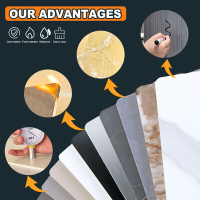 OEM Factory Fabric Wall Panel Bamboo Charcoal Wood Veneer PVC Waterproof Wall Board