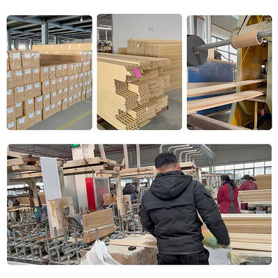 WPC Wall Panels Indoor Decorative Grilles Moisture-Proof Wall Boards & Panels