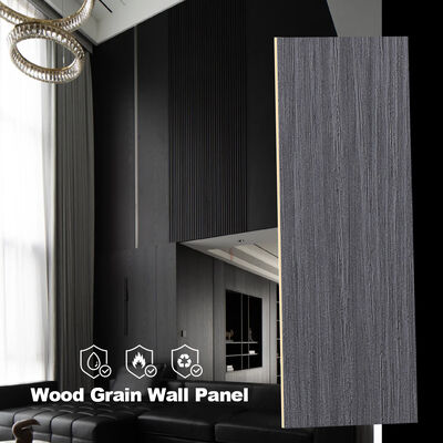 Customized Waterproof Eco Friendly Wood Grain Bamboo Charcoal Fiber Boards