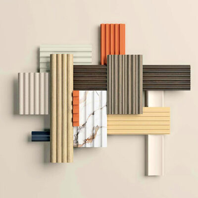 PVC Decorative Wall Panel WPC Interior Decoration Wall Panel For Indoor Decor