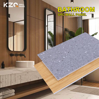 SPC Wall Panel Waterproof Stone Plastic Composite Board Interior Decor For Bathroom And Shower