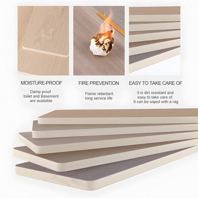 8mm Seamless Splicing Board Interior Decorative Panels Bamboo Fiber Wall Panel