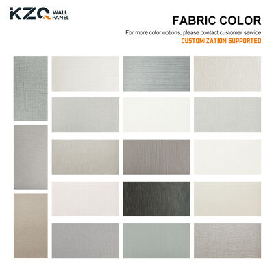 Bamboo Wood Fabric Textured Decorative Panels Feature Wall Decoration For Hotel Renovations