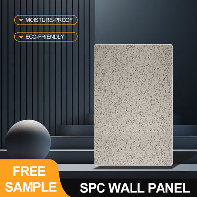 Panneau mural SPC 600*2440*4mm étanche en pierre plastique écologique feuille de marbre sans couture Panneau mural intégré Décoration intérieure pour salle de bains d'hôtel