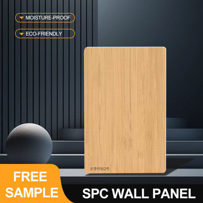Panneau murale SPC Promotion 600*2440*4mm Pierre imperméable à l'eau plastique écologique simple Décor moderne Panneaux muraux pour salle de bain et douche