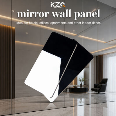 Panneau mural imperméable de miroir d'ANIMAL FAMILIER d'ODM d'OEM pour le projet commercial d'hôtel
