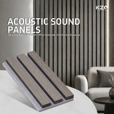 MDF en fibre de bois de polyester plaque insonorisante pour studio de piano