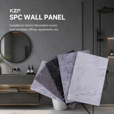 Panneau murale en SPC imperméable et ignifuge pour douche de salle de bain